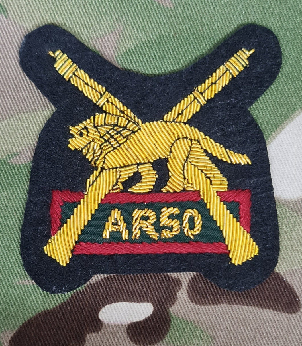 Bisley AR50 shooting qualification No1 Dress Badge