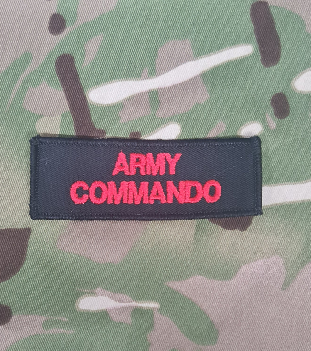 (FCF / FRMU) Future Commando Force (ARMY) Embroidered Shoulder Patch