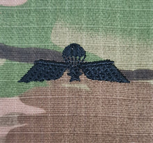 Load image into Gallery viewer, Netherlands / A Wings (Basic) - USA (OCP, Regulation Size) Ripstop multicam fabric embroidered Parachutist wing jump patch / badge