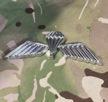 Load image into Gallery viewer, British Airborne Forces Parachutist Wings - Chrome ABS 3D automobile / car / Truck / Decal / logo