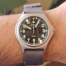 Load image into Gallery viewer, MWC G10 100m / 330ft ft Water resistant Stainless Steel Military Watch with Sapphire Crystal - NATO Stock Number: NSN 6645-99-472-3228