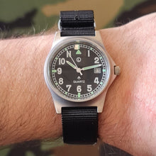 Load image into Gallery viewer, MWC G10 LM Stainless Steel Military Watch on a Grey NATO Strap (Fully Personalisation Available)