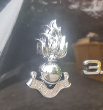 Load image into Gallery viewer, Royal Engineer / Unique / Flaming Grenade - Chrome ABS 3D automobile / car / Truck / Decal / logo