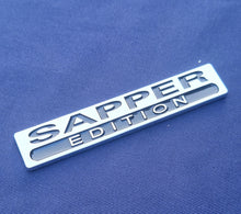 Load image into Gallery viewer, Sapper Special Edition - Chrome ABS 3D automobile / car / Truck / Decal / logo