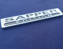 Load image into Gallery viewer, Sapper Special Edition - Chrome ABS 3D automobile / car / Truck / Decal / logo