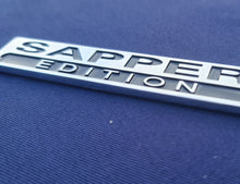 Load image into Gallery viewer, Sapper Special Edition - Chrome ABS 3D automobile / car / Truck / Decal / logo
