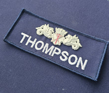 Load image into Gallery viewer, NEW Style - Royal Navy Rig22 Name Badge / Tally / Name Tape (Wide version)