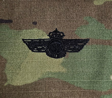 Load image into Gallery viewer, Spanish/Spain paracaidista - US (OCP, Regulation Size) Ripstop multicam fabric embroidered Parachutist wing jump patch / badge
