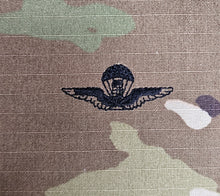 Load image into Gallery viewer, Hungary / Hungarian - USA (OCP, Regulation Size) Ripstop multicam fabric embroidered Parachutist wing jump patch / badge