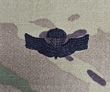 Load image into Gallery viewer, Chile / Chilean - USA (OCP, Regulation Size) Ripstop multicam fabric embroidered Parachutist wing jump patch / badge