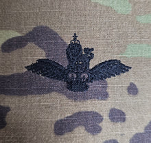 Load image into Gallery viewer, British / UK Army Air Corps Helicopter Wings (EIIR) - US OCP Ripstop multicam fabric embroidered Pilot wing patch / badge