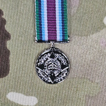 Load image into Gallery viewer, Wider Service Medal (CIIIR) Miniature Medal