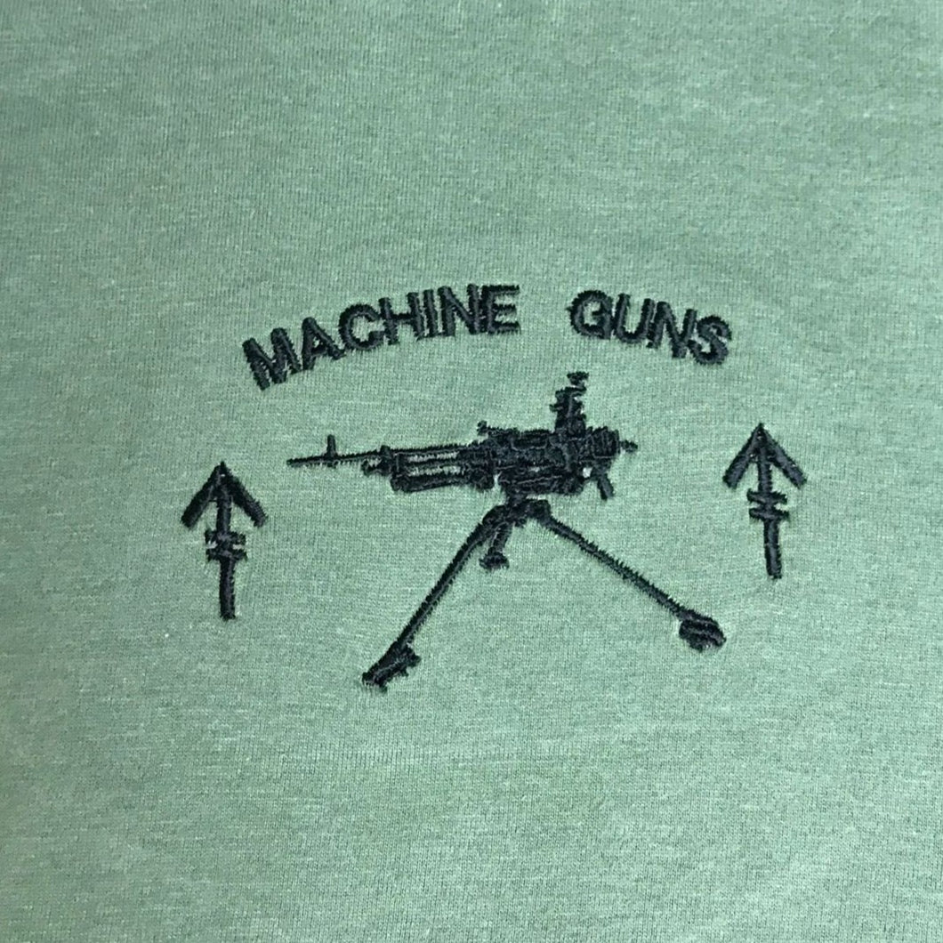 Embroidered Logo / Motif - Choose your Garment - Machine Guns