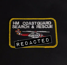 Load image into Gallery viewer, Bespoke Pilot / Crew Team Name Badge HM Coastguard Search & Rescue (Agusta Westland AW189)