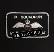 Load image into Gallery viewer, Bespoke Air / Ground Crew Name Badge RAF Pilot Wings