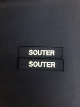 Load image into Gallery viewer, x2 Name Badge / Name Tape  120mm x 25mm (Choose Colour) (PCS Style)
