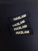 Load image into Gallery viewer, x2 Name Badge / Name Tape  120mm x 25mm (Choose Colour) (PCS Style)