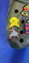 Load image into Gallery viewer, Croc / clog / water shoe - novelty charm / gem / jibbitz logo customise your EOD - Diver-sniper - footwear here