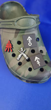 Load image into Gallery viewer, silicone / clog / water shoe - novelty charm / gem / logo logo customise your EOD - Diver-sniper - footwear here