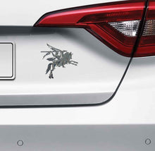 Load image into Gallery viewer, British Airborne Forces Symbol / Pegasus & Bellerophon - Chrome ABS 3D automobile / car / Truck / Decal / logo