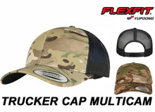 Load image into Gallery viewer, Colour Flag patch - UK / US - stitched cap Hat Flexfit yupoong multicam Camouflage classic trucker style snapback - flag