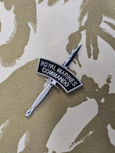 Load image into Gallery viewer, Royal Marines Commando Logo Fairburn Sykes - Chrome ABS 3D automobile / car / Truck / Decal / logo fcf fcrm
