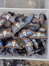 Load image into Gallery viewer, Belgium Para Paratrooper Airborne Wing Brevet- Shoe charm - clog / water shoe - novelty charm / gem / logo