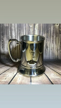 Load image into Gallery viewer, Engraved Stainless Steel Tankard 500ml - choose your design
