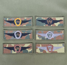 Load image into Gallery viewer, German Fallshirmjager Airborne Parachutist qualification Wings - all grades / all colour variations
