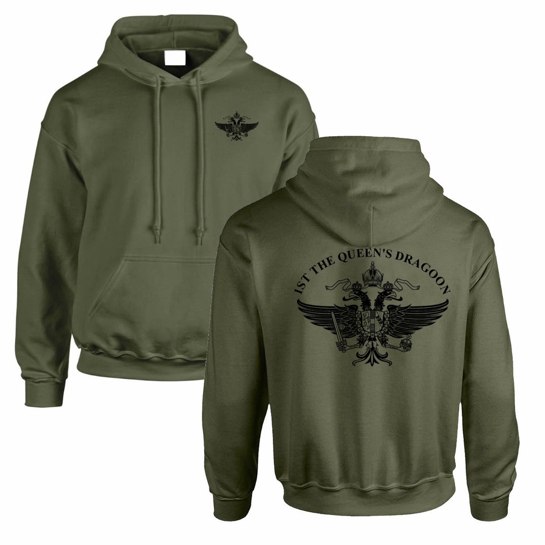 Double Printed 1st The Queen's Dragoon Guards (QDG) Hoodie