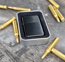 Load image into Gallery viewer, Windproof Petrol Star Lighter Fully Personalised Engraved - Your Design - Text & Logo