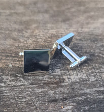 Load image into Gallery viewer, Engraved Regimental, Cuff Links (Square) - tell us your design
