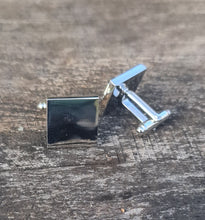 Load image into Gallery viewer, Engraved Regimental, Cuff Links (Square) - tell us your design