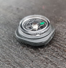 Load image into Gallery viewer, Military Watch Strap / Band Button style Compass (designed to fit the NATO Straps)