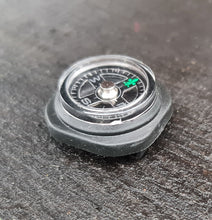 Load image into Gallery viewer, Military Watch Strap / Band Button style Compass (designed to fit the NATO Straps)