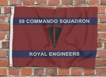 Load image into Gallery viewer, 59 Commando Squadron Royal Engineers Flag
