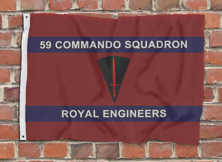 59 Commando Squadron Royal Engineers Flag
