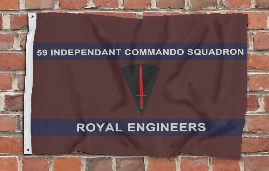 59 Independent Commando Squadron RE Royal Engineers Flag