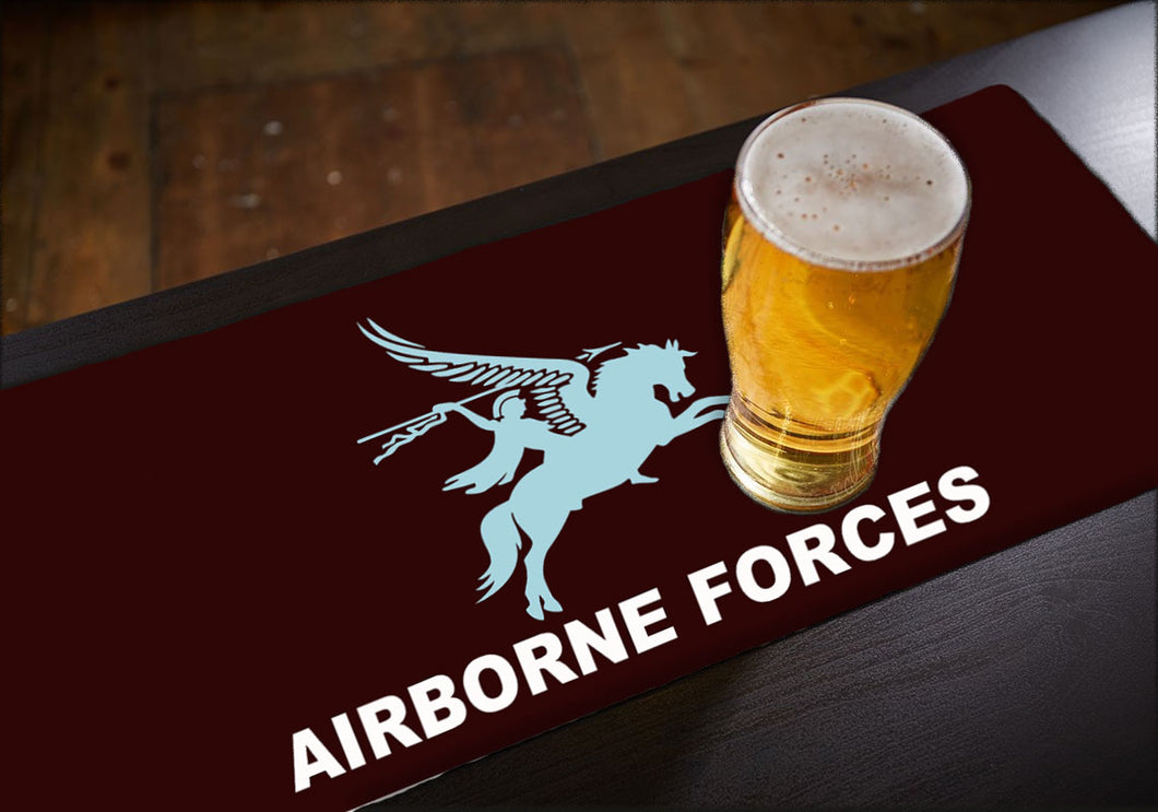 Printed Design Mat / Bar Runner - Airborne Forces