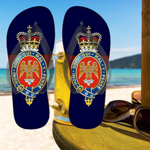 Load image into Gallery viewer, Printed Flip Flops - Household Cavalry
