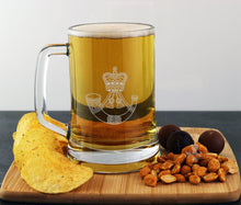 Load image into Gallery viewer, Rifles - Engraved Glass Beer Pint Tankard 660ml
