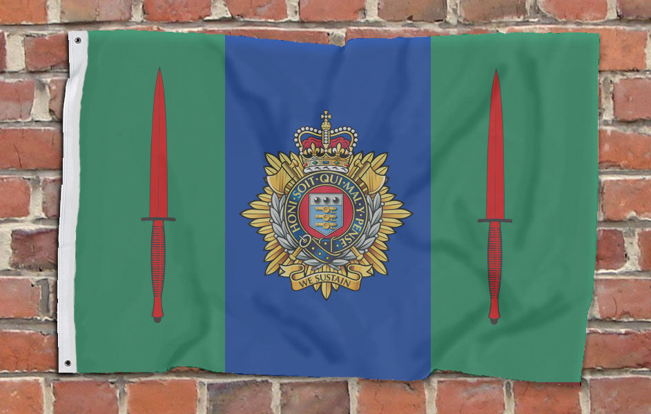 Commando Logistics Squadron RLC (Cdo Log) - Fully Printed Flag