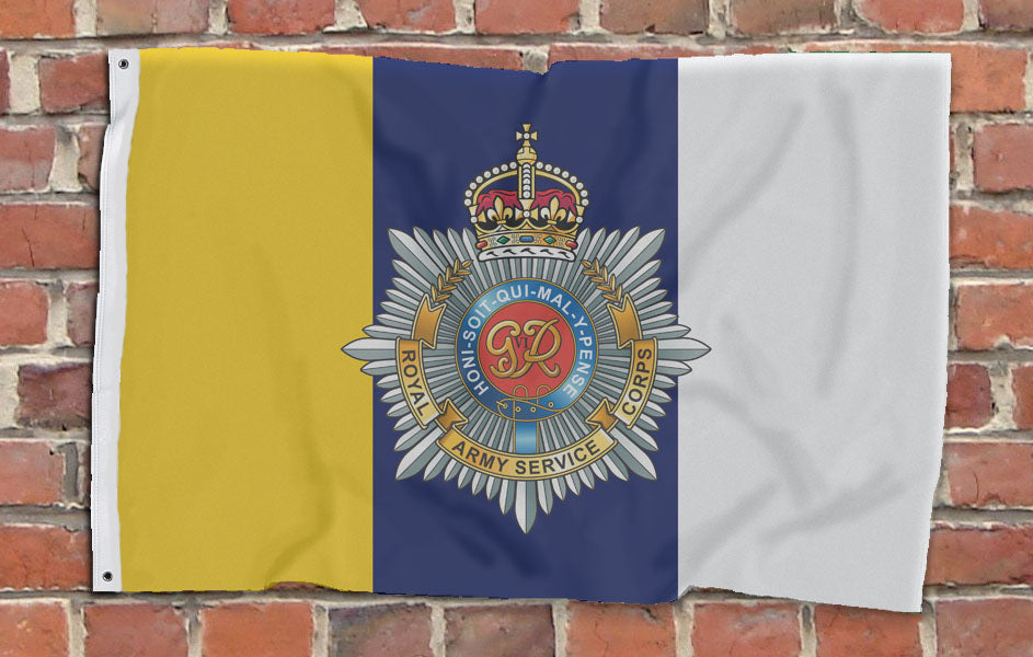 RASC Royal Army Service Corps - Fully Printed Flag