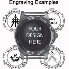 Load image into Gallery viewer, MWC 24 Jewel 300m Water Resistant 24 Jewel Automatic Military Specification Divers Watch with Sapphire Crystal on Black NATO Strap