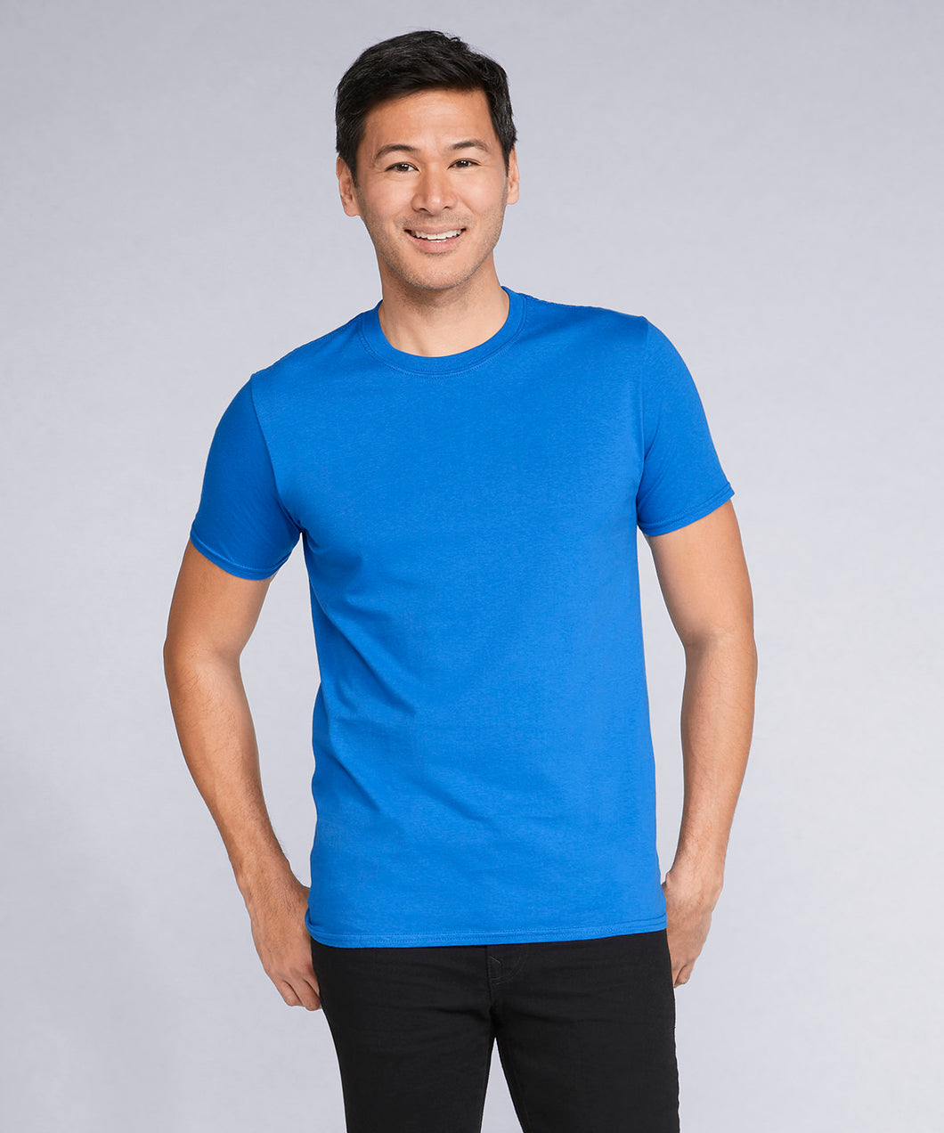 Embroidered - Adult Cotton ringspun t-shirt