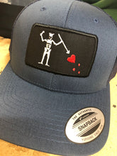 Load image into Gallery viewer, Embroidered Flexfit Yupong Cap Blackbeard Flag Baseball Cap (Edward Teach)