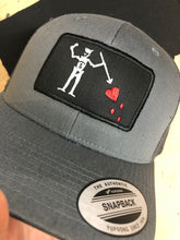 Load image into Gallery viewer, Embroidered Flexfit Yupong Cap Blackbeard Flag Baseball Cap (Edward Teach)