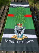 Load image into Gallery viewer, RIR Royal Irish Rangers Hackle Towel - Fully Printed Towel - Choose your size
