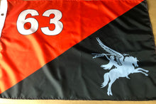Load image into Gallery viewer, Printed Flag - 63 Sqn 13 Air Assault Support Regiment RLC (Pegasus)
