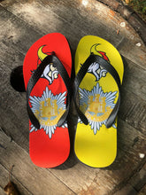 Load image into Gallery viewer, Printed Flip Flops -  1st Battalion Royal Anglian The Vikings
